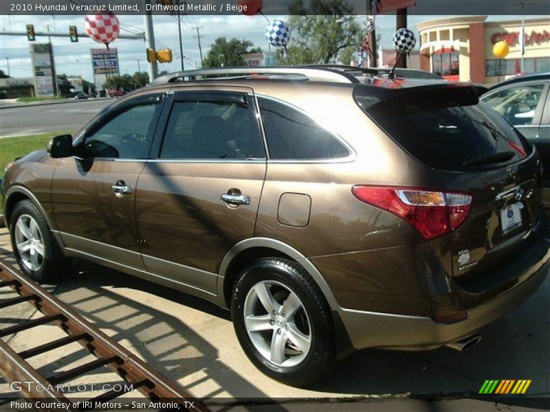 Driftwood Metallic / Beige 2010 Hyundai Veracruz Limited