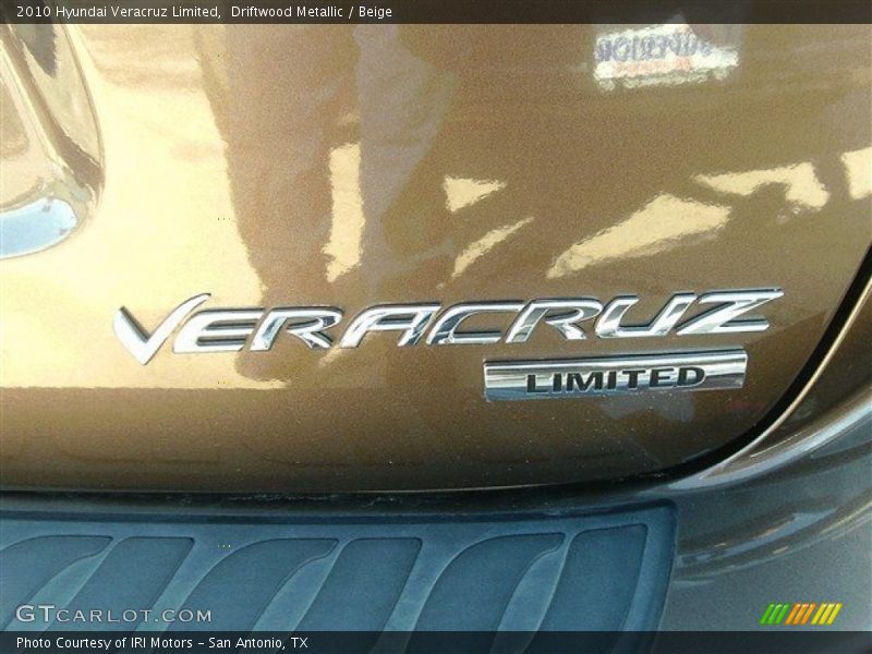 Driftwood Metallic / Beige 2010 Hyundai Veracruz Limited