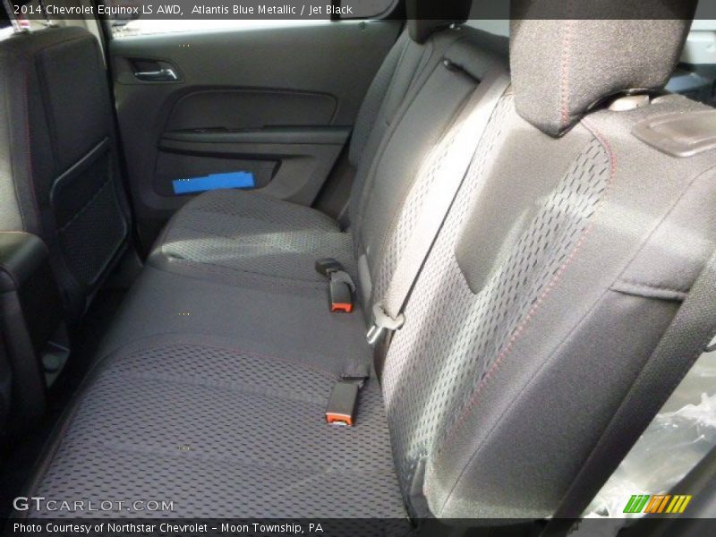 Atlantis Blue Metallic / Jet Black 2014 Chevrolet Equinox LS AWD