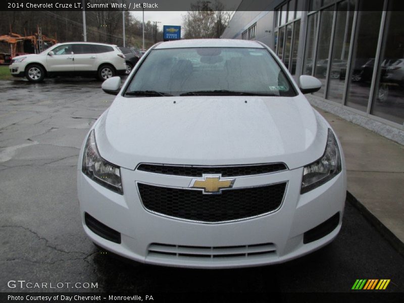 Summit White / Jet Black 2014 Chevrolet Cruze LT