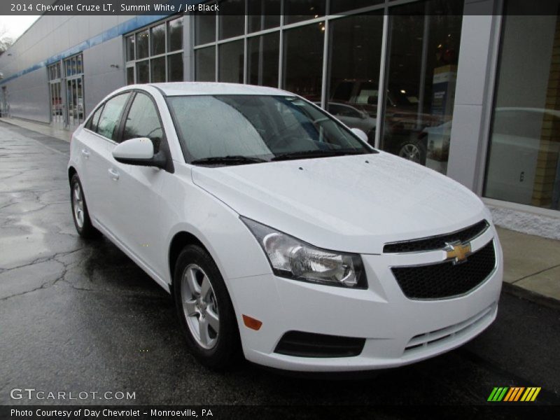 Summit White / Jet Black 2014 Chevrolet Cruze LT