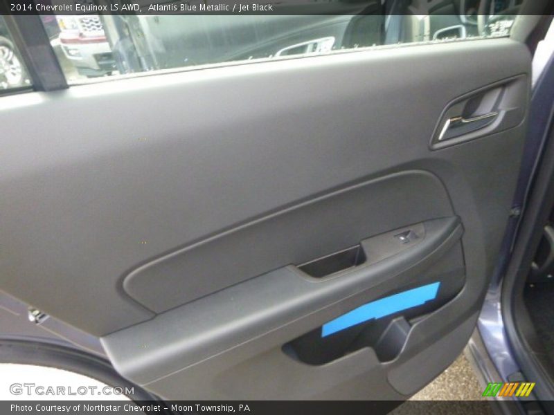 Atlantis Blue Metallic / Jet Black 2014 Chevrolet Equinox LS AWD
