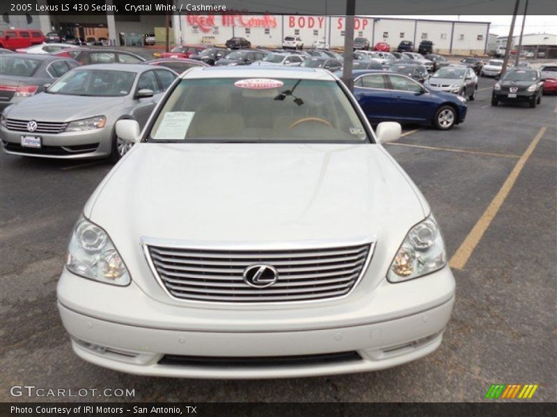 Crystal White / Cashmere 2005 Lexus LS 430 Sedan