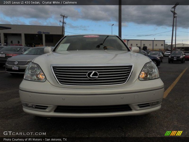 Crystal White / Cashmere 2005 Lexus LS 430 Sedan