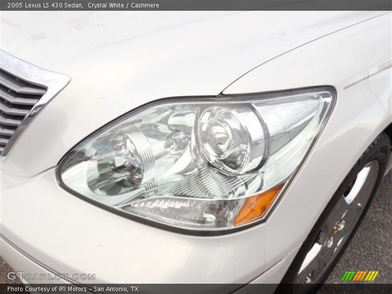Crystal White / Cashmere 2005 Lexus LS 430 Sedan