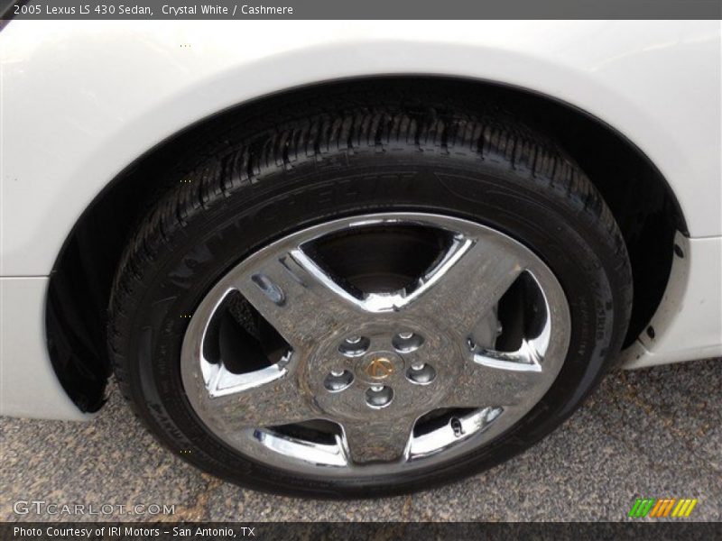 Crystal White / Cashmere 2005 Lexus LS 430 Sedan