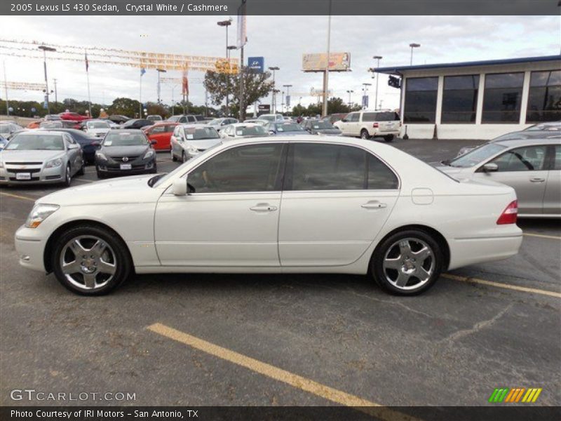 Crystal White / Cashmere 2005 Lexus LS 430 Sedan