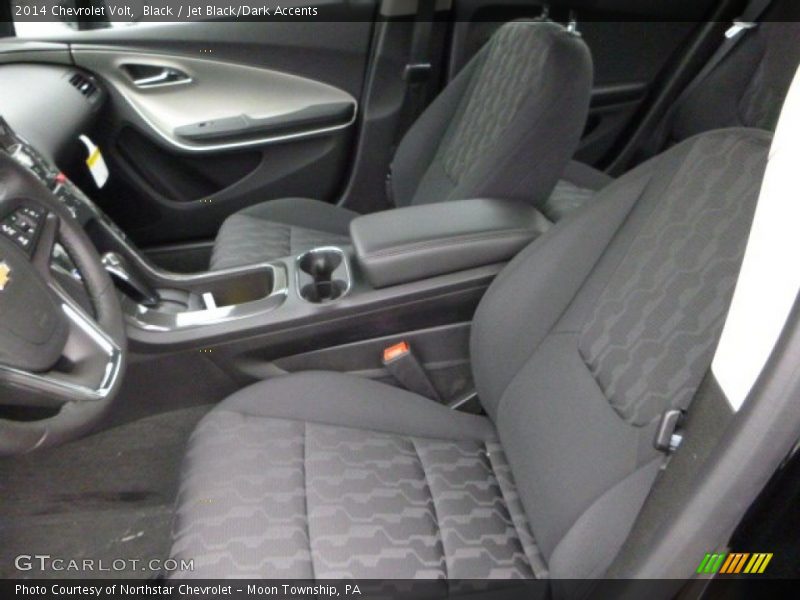Front Seat of 2014 Volt 