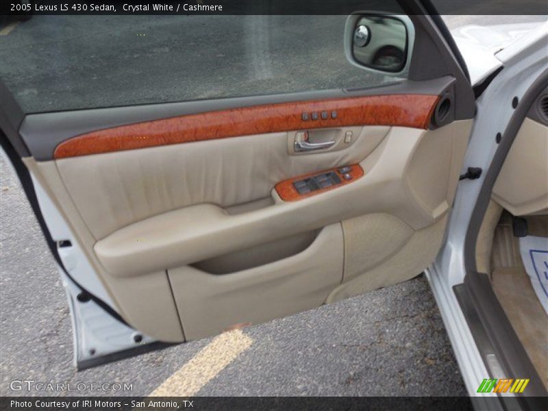 Crystal White / Cashmere 2005 Lexus LS 430 Sedan