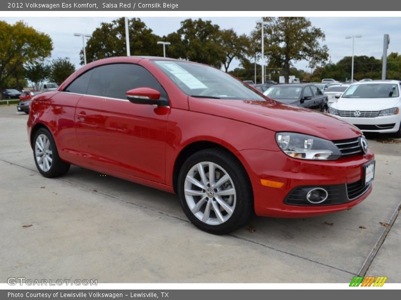 Front 3/4 View of 2012 Eos Komfort