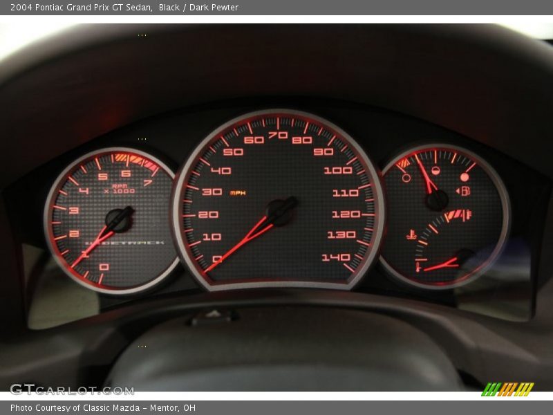 Black / Dark Pewter 2004 Pontiac Grand Prix GT Sedan