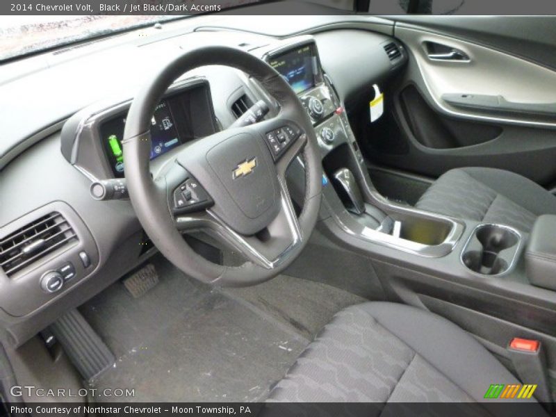 Jet Black/Dark Accents Interior - 2014 Volt  