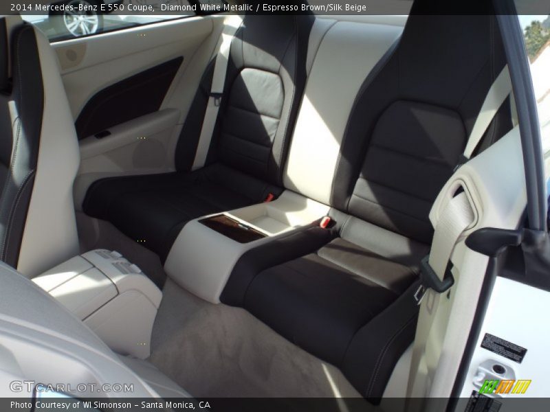 Rear Seat of 2014 E 550 Coupe