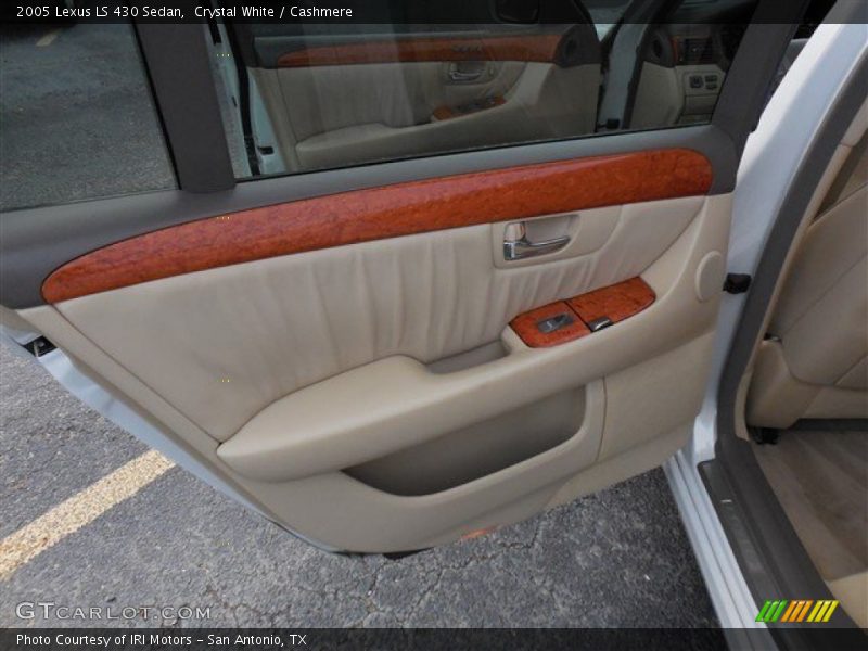 Crystal White / Cashmere 2005 Lexus LS 430 Sedan