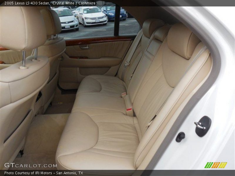 Crystal White / Cashmere 2005 Lexus LS 430 Sedan