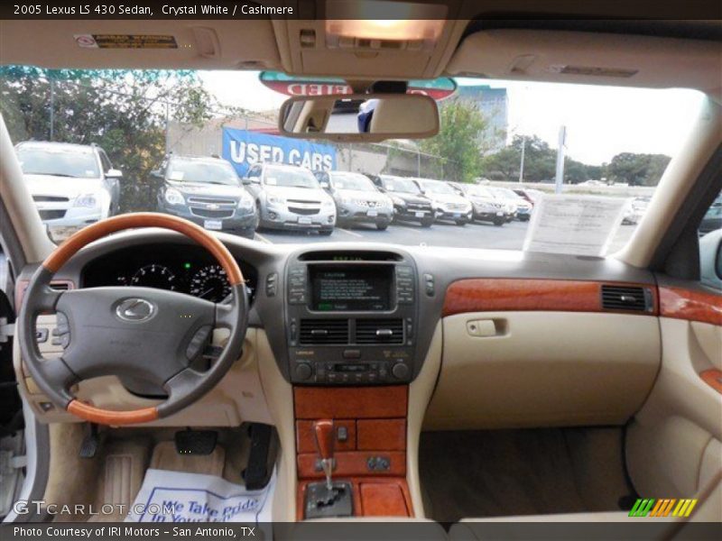 Crystal White / Cashmere 2005 Lexus LS 430 Sedan