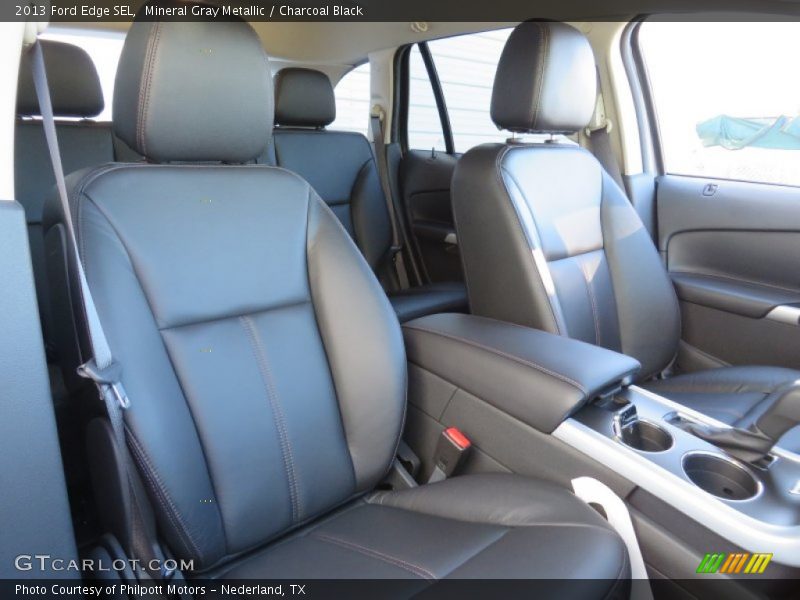 Mineral Gray Metallic / Charcoal Black 2013 Ford Edge SEL