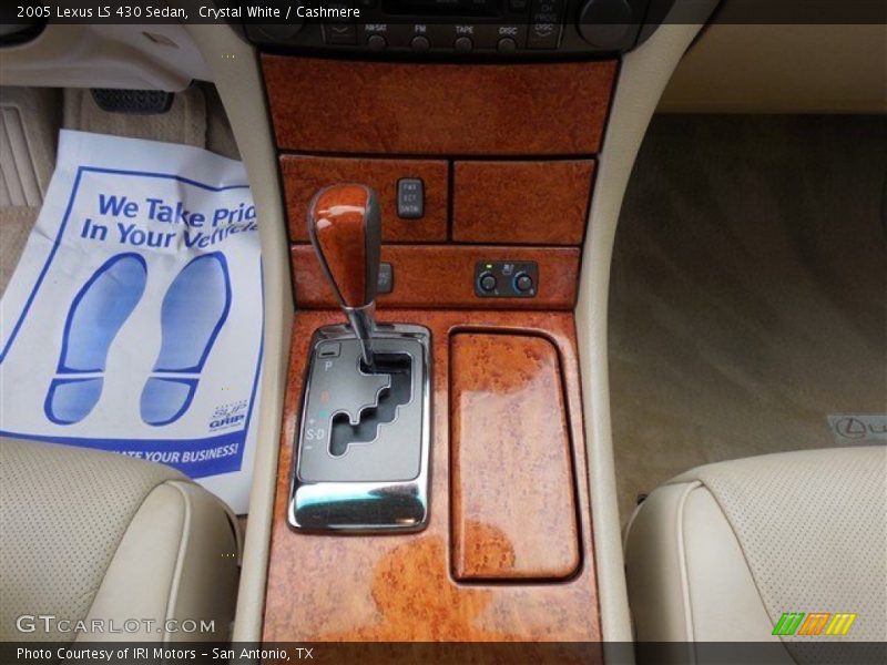 Crystal White / Cashmere 2005 Lexus LS 430 Sedan