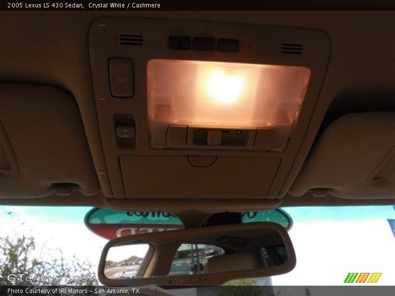 Crystal White / Cashmere 2005 Lexus LS 430 Sedan