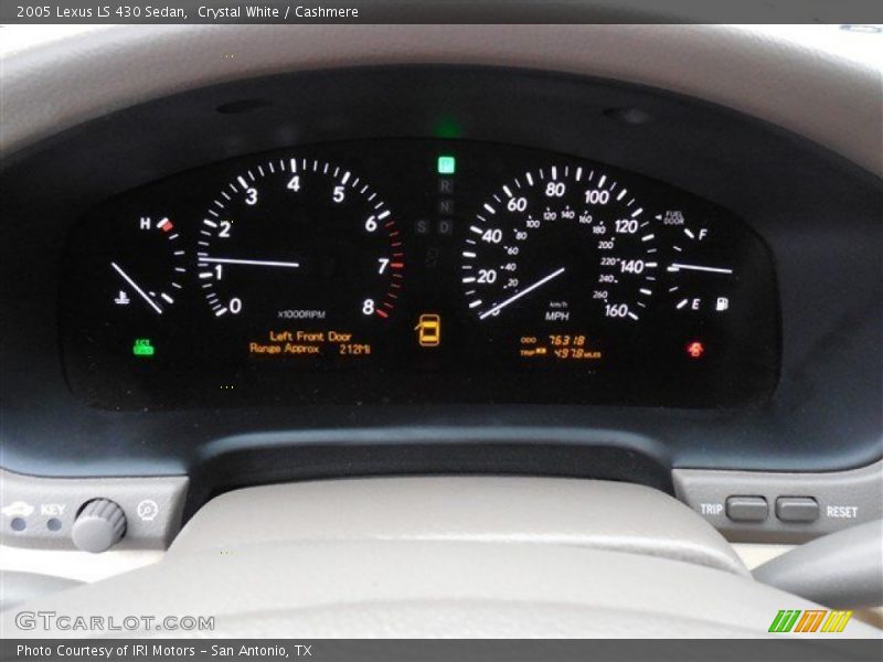 Crystal White / Cashmere 2005 Lexus LS 430 Sedan