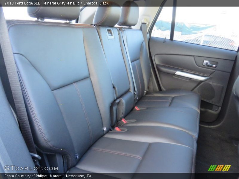 Mineral Gray Metallic / Charcoal Black 2013 Ford Edge SEL