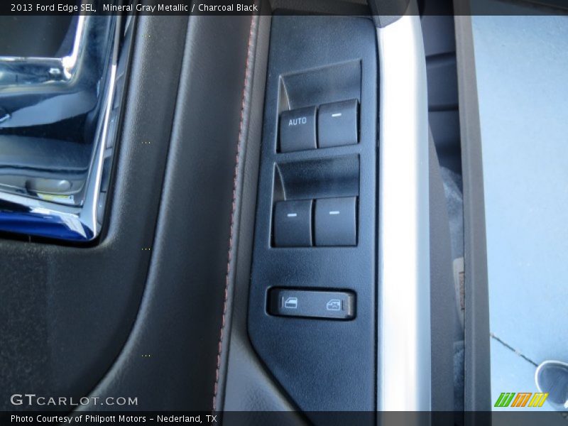 Mineral Gray Metallic / Charcoal Black 2013 Ford Edge SEL