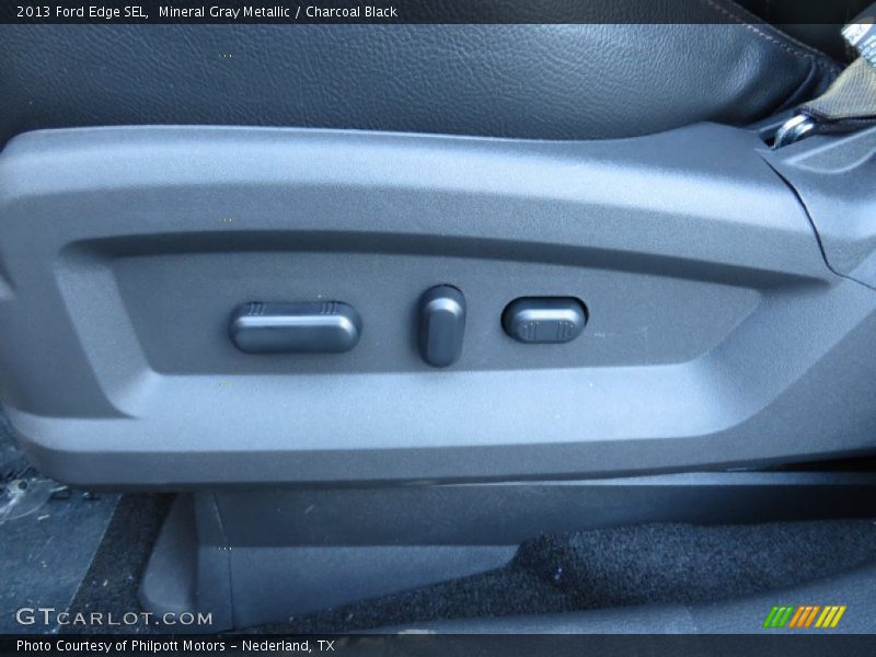 Mineral Gray Metallic / Charcoal Black 2013 Ford Edge SEL