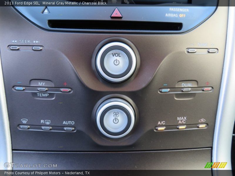 Mineral Gray Metallic / Charcoal Black 2013 Ford Edge SEL