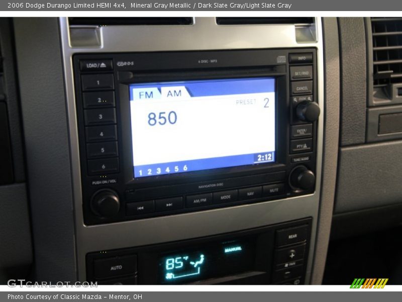 Mineral Gray Metallic / Dark Slate Gray/Light Slate Gray 2006 Dodge Durango Limited HEMI 4x4