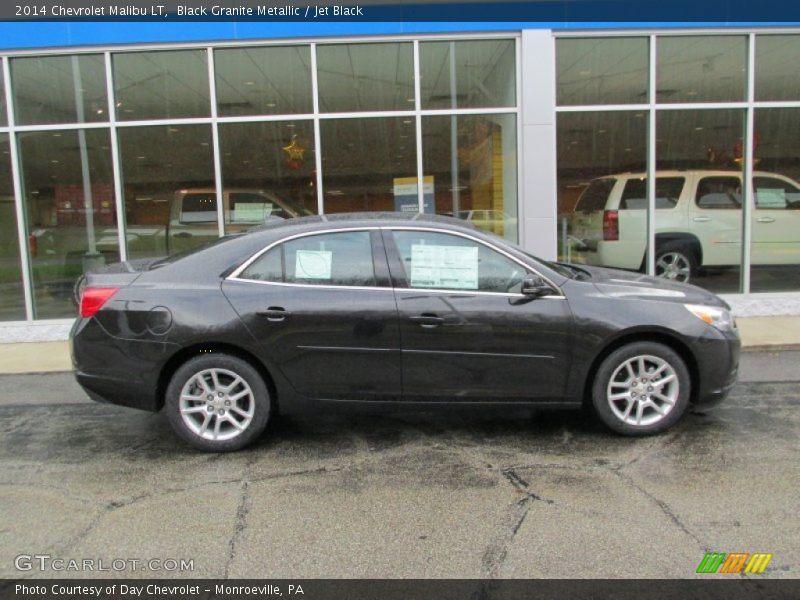 Black Granite Metallic / Jet Black 2014 Chevrolet Malibu LT