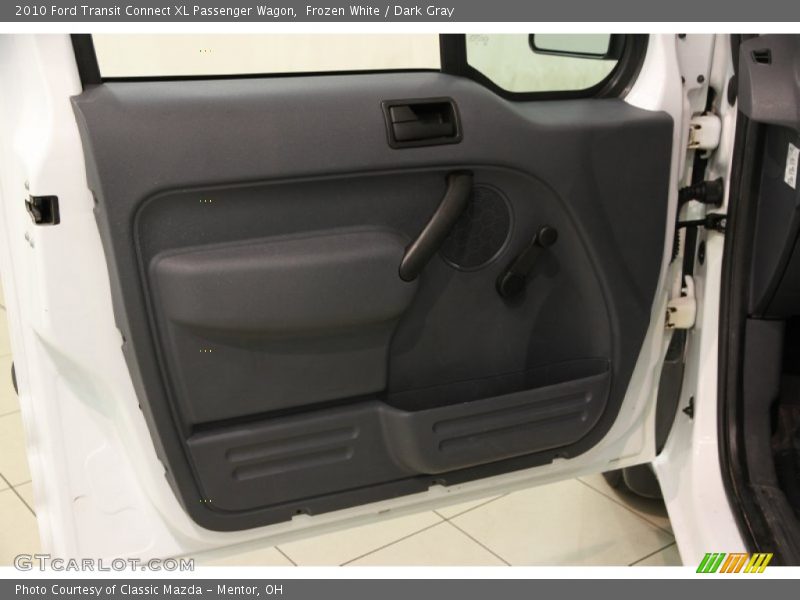 Frozen White / Dark Gray 2010 Ford Transit Connect XL Passenger Wagon