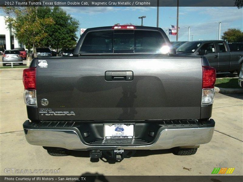 Magnetic Gray Metallic / Graphite 2012 Toyota Tundra Texas Edition Double Cab