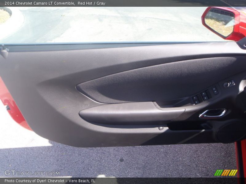 Red Hot / Gray 2014 Chevrolet Camaro LT Convertible