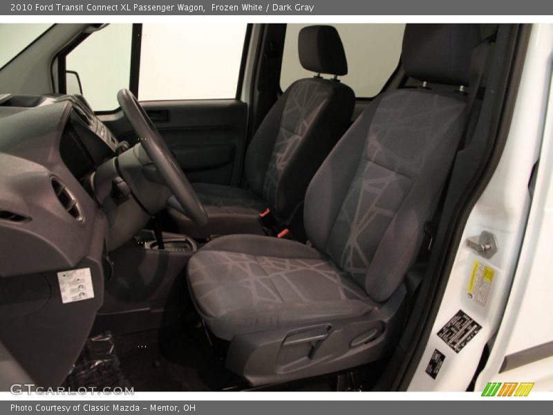 Frozen White / Dark Gray 2010 Ford Transit Connect XL Passenger Wagon