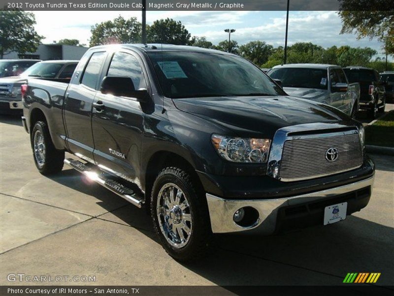Magnetic Gray Metallic / Graphite 2012 Toyota Tundra Texas Edition Double Cab