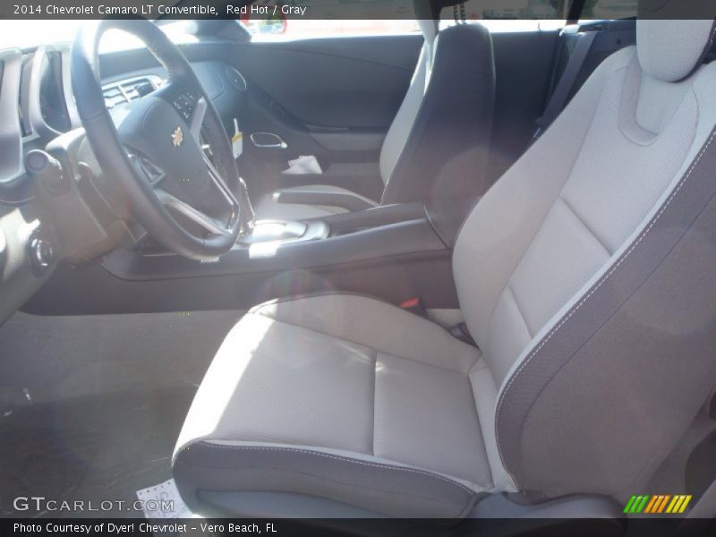 Red Hot / Gray 2014 Chevrolet Camaro LT Convertible