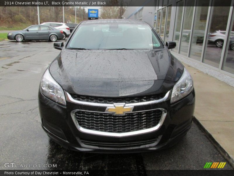 Black Granite Metallic / Jet Black 2014 Chevrolet Malibu LT