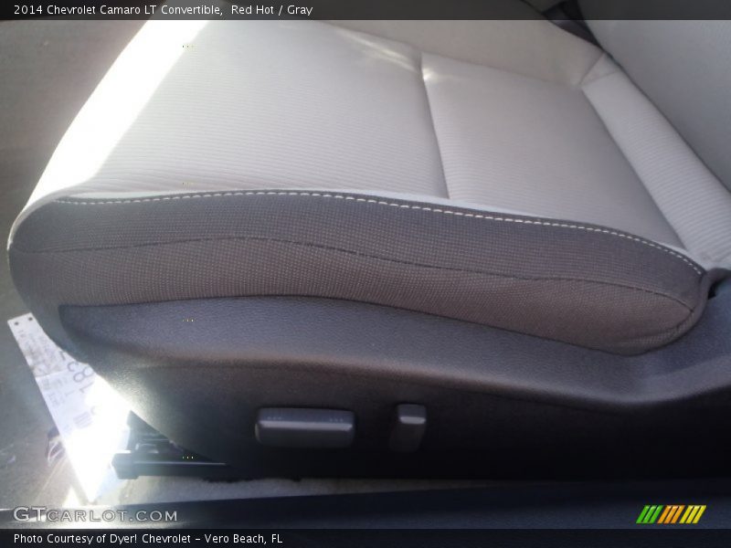 Red Hot / Gray 2014 Chevrolet Camaro LT Convertible