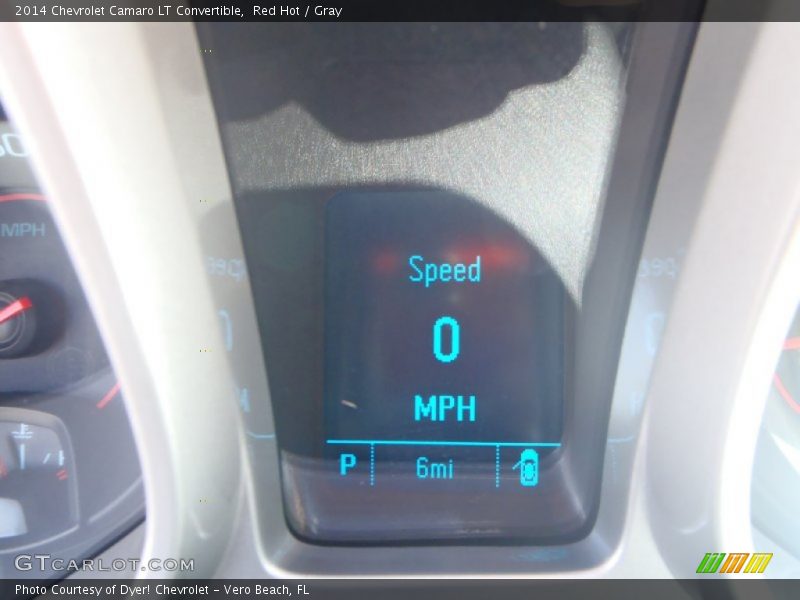 Red Hot / Gray 2014 Chevrolet Camaro LT Convertible