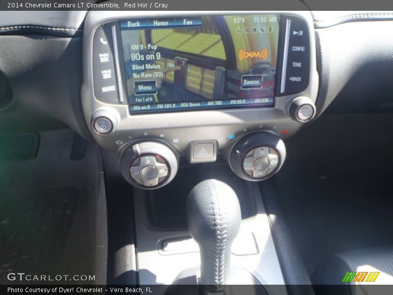 Red Hot / Gray 2014 Chevrolet Camaro LT Convertible