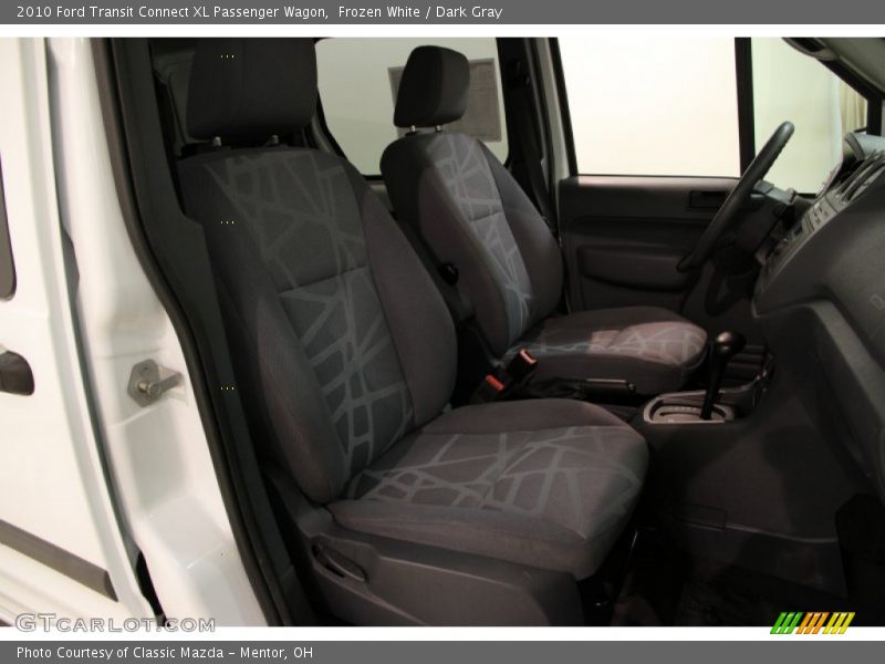 Frozen White / Dark Gray 2010 Ford Transit Connect XL Passenger Wagon