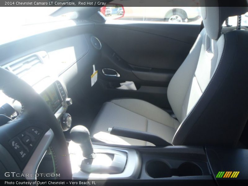 Red Hot / Gray 2014 Chevrolet Camaro LT Convertible