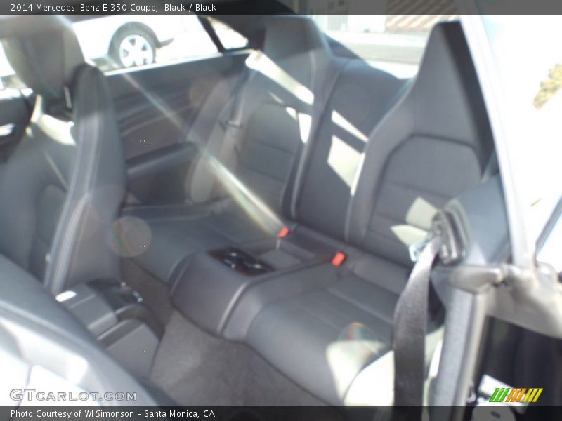 Black / Black 2014 Mercedes-Benz E 350 Coupe
