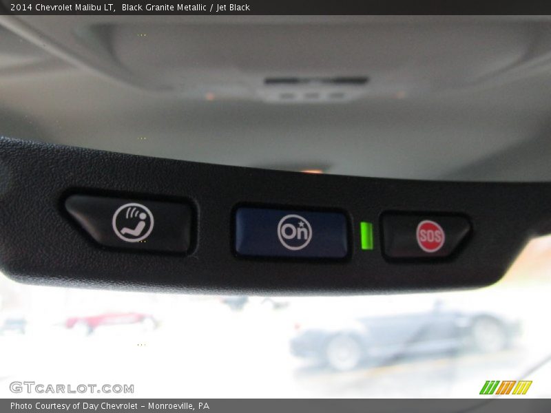 Black Granite Metallic / Jet Black 2014 Chevrolet Malibu LT