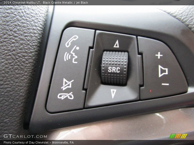 Black Granite Metallic / Jet Black 2014 Chevrolet Malibu LT