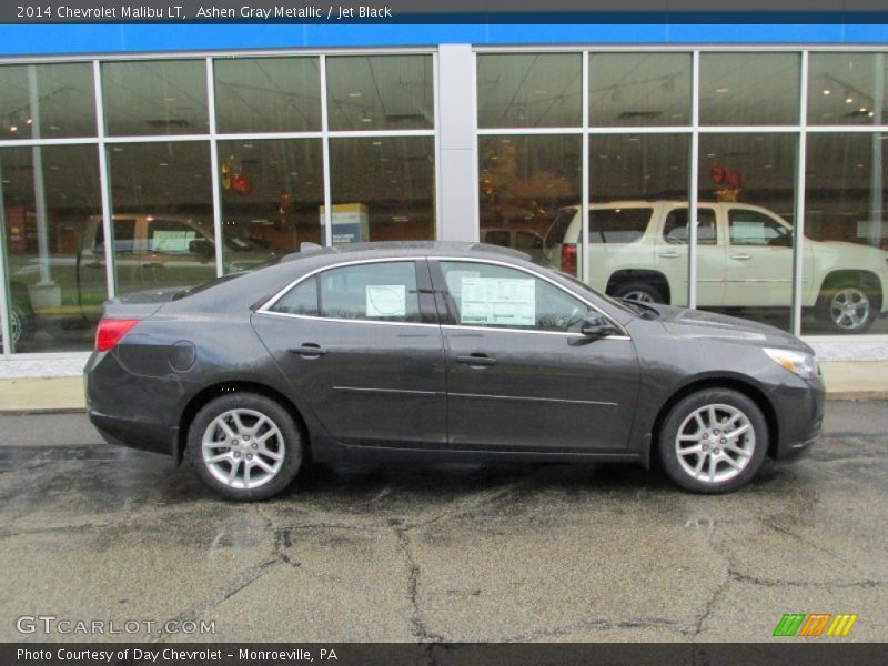Ashen Gray Metallic / Jet Black 2014 Chevrolet Malibu LT