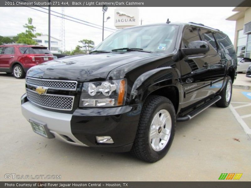 Black / Light Cashmere/Dark Cashmere 2011 Chevrolet Suburban Z71 4x4