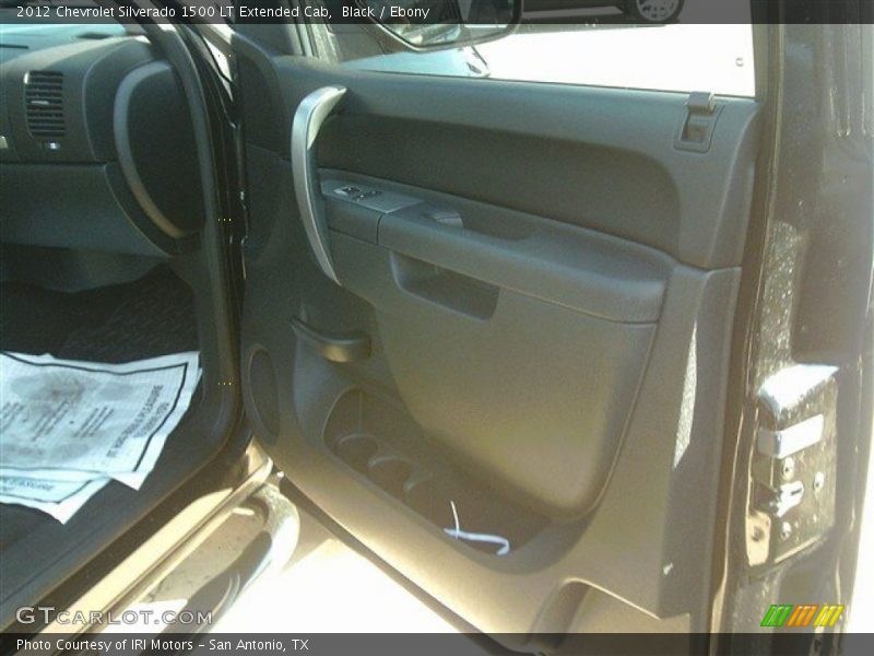 Black / Ebony 2012 Chevrolet Silverado 1500 LT Extended Cab