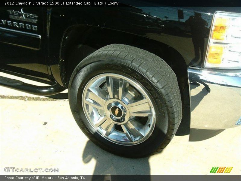 Black / Ebony 2012 Chevrolet Silverado 1500 LT Extended Cab