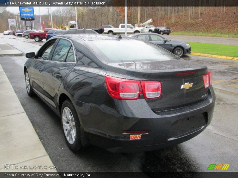 Ashen Gray Metallic / Jet Black 2014 Chevrolet Malibu LT